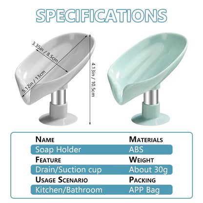 Automatic Drainage Soap Holder Keep Soap Dry & Clean