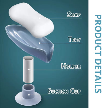 Automatic Drainage Soap Holder Keep Soap Dry & Clean