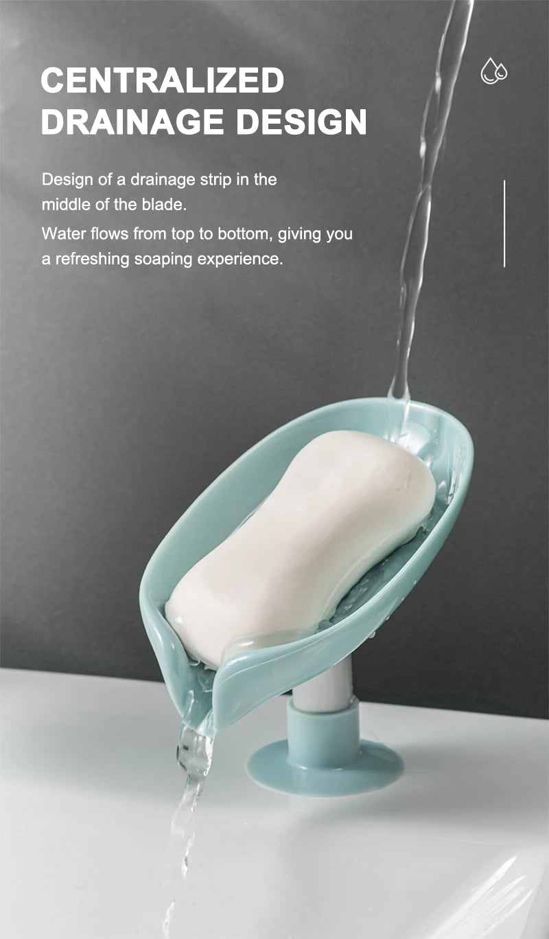 Automatic Drainage Soap Holder Keep Soap Dry & Clean